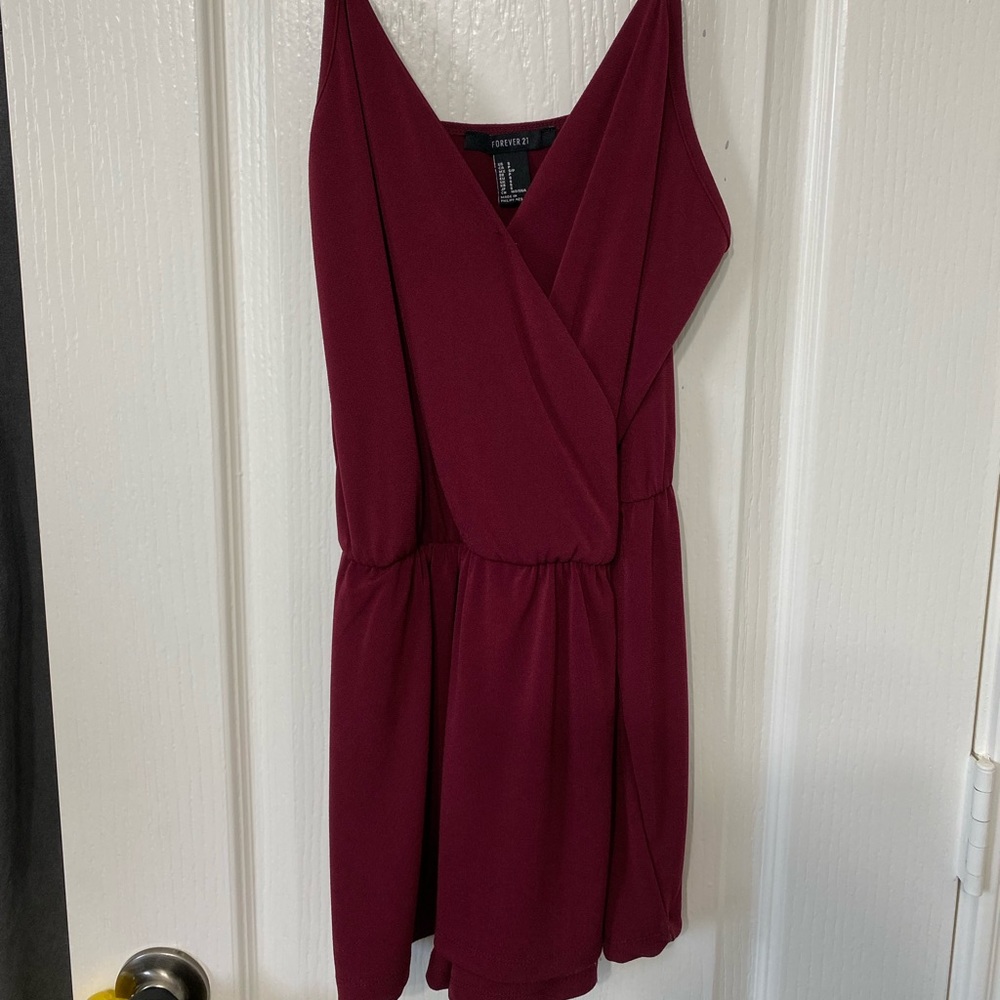 Maroon romper